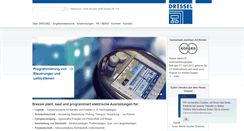 Desktop Screenshot of dressel.de